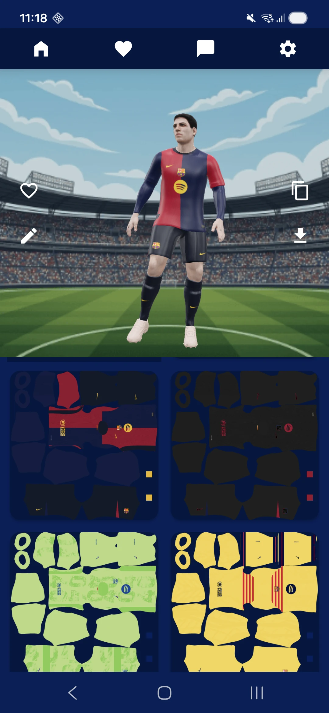 DREAM KITS SOCCER 26 screenshot