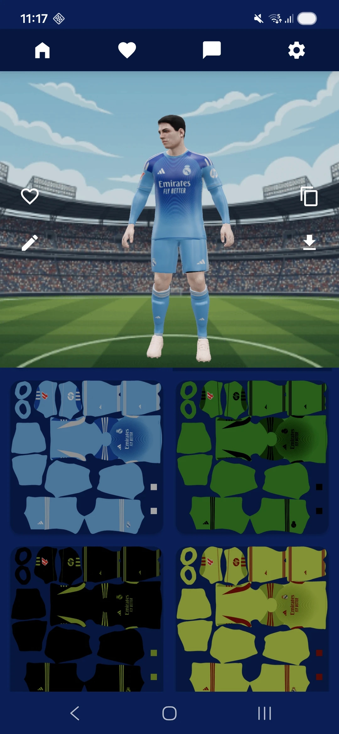 DREAM KITS SOCCER 26 screenshot