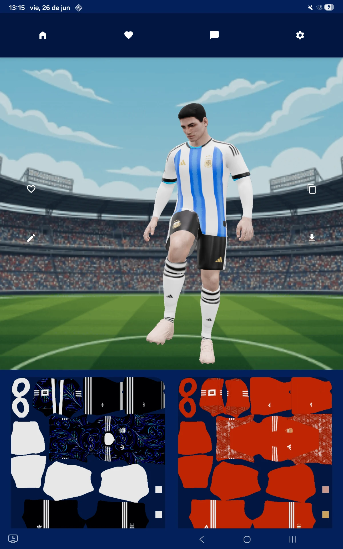 DREAM KITS SOCCER 26 screenshot