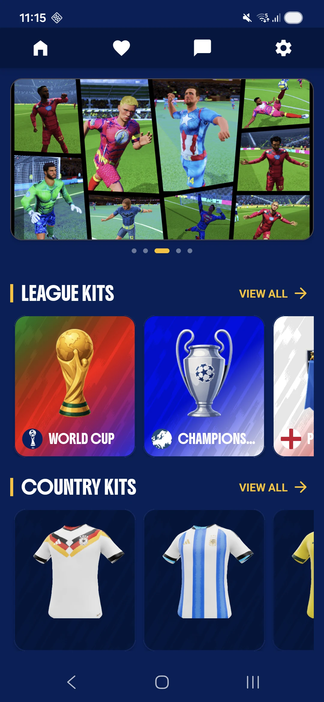 DREAM KITS SOCCER 26 screenshot