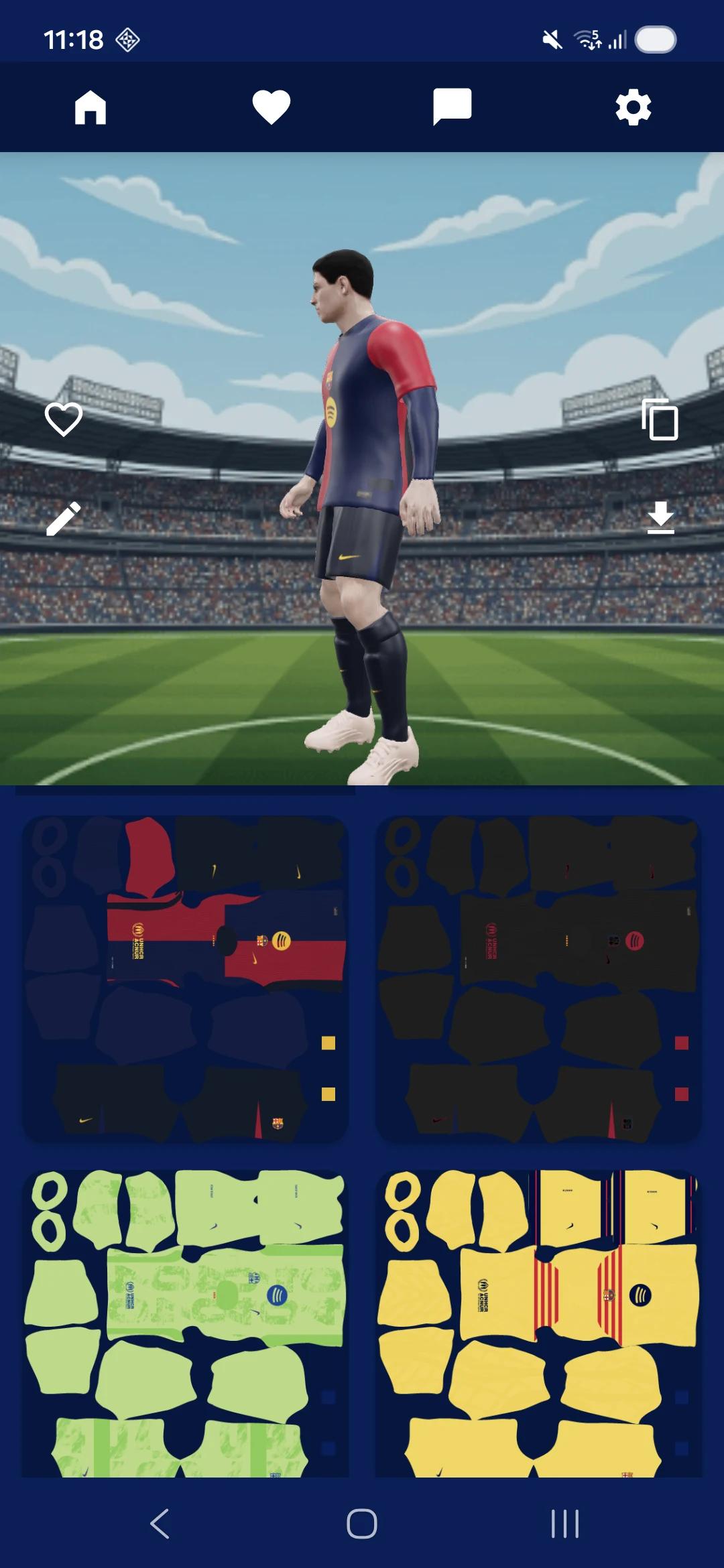 DREAM KITS SOCCER 26 screenshot
